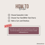 Tutorials on how to order boho sweatshirt from DesignedbySiti