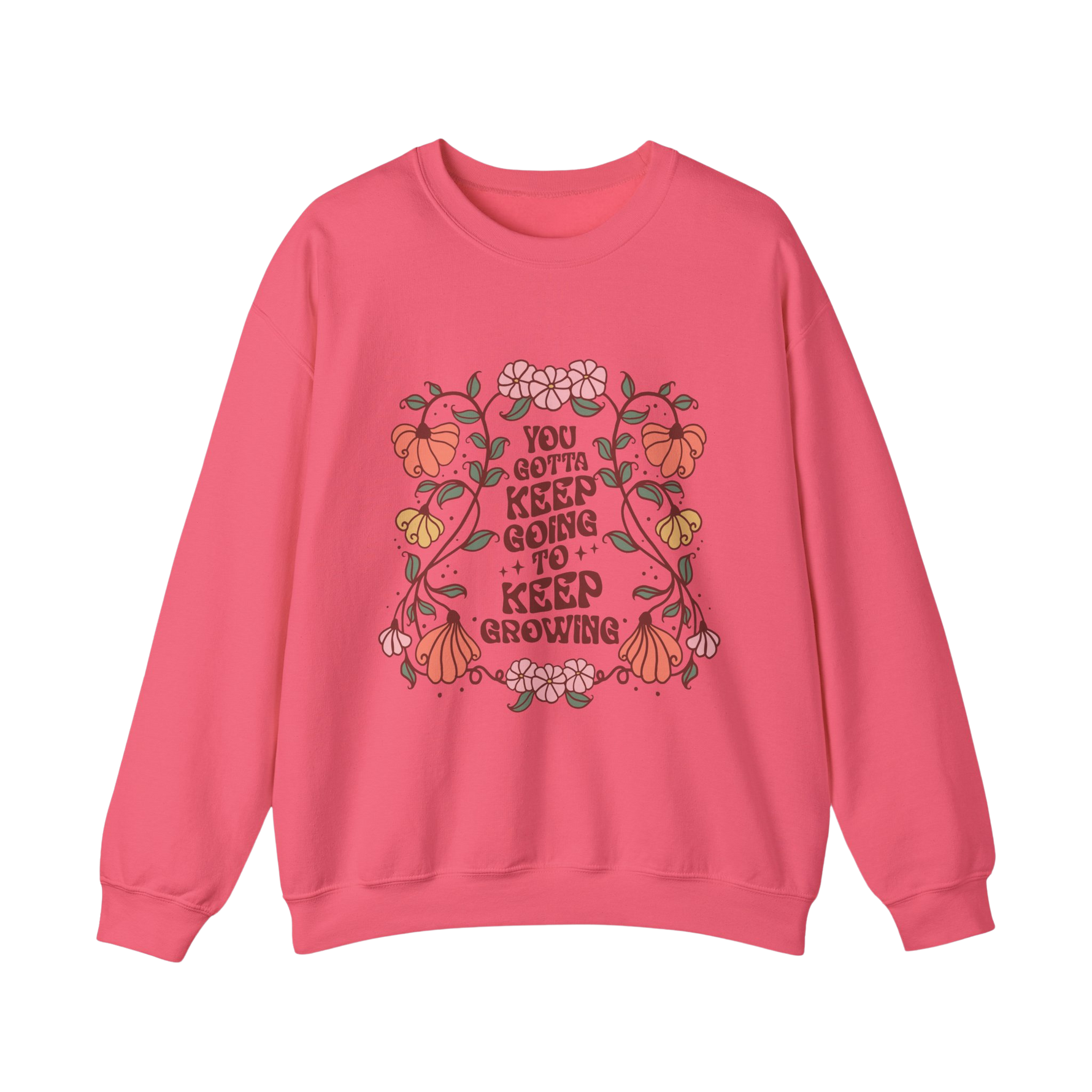 Pink boho sweatshirt
