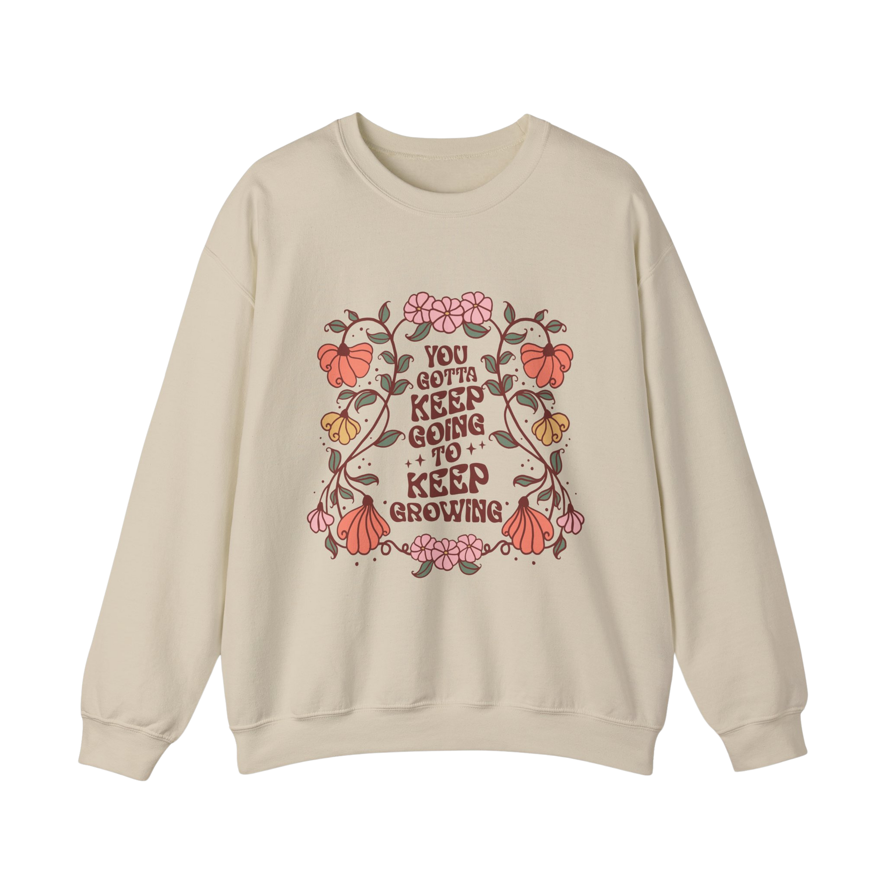 Sand Boho Sweatshirt by DesignedbySiti