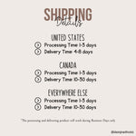 Shipping informations for this boho sweatshirt