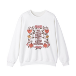 White Boho Sweatshirt