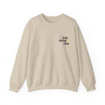 Anti Social Club sweatshirt worn by a model, side view
