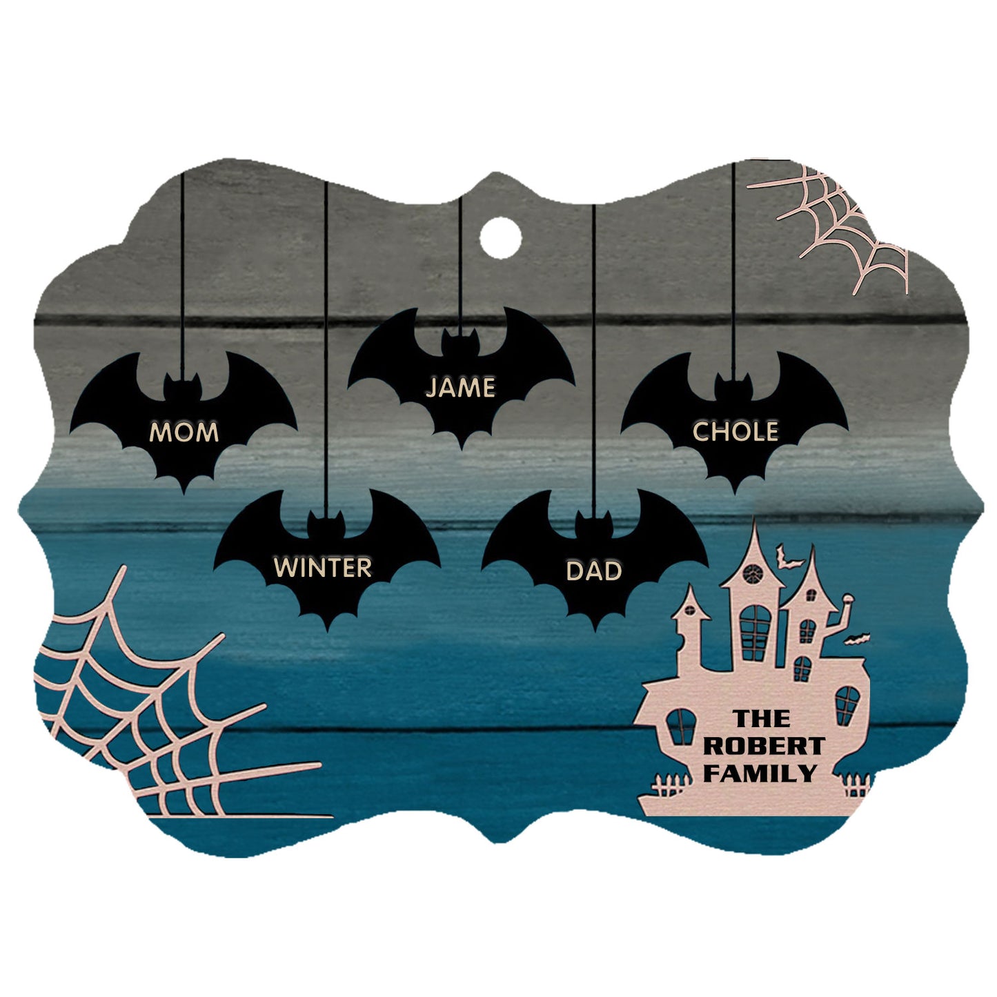 Halloween Decoration Custom Bat Ornament