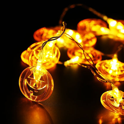 Halloween Pumpkin Light Strings