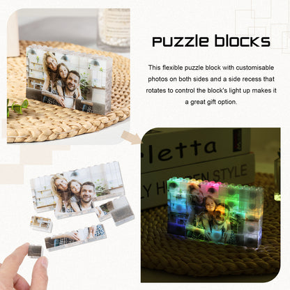 Custom Photo Puzzle Luminous Light