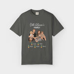 Custom Family Shirt shirt from the back
