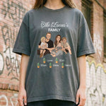 Custom Family Shirt shirt in close-up detail