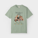 Custom Family Shirt shirt in a detail shot