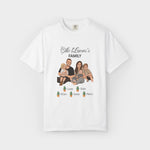 Custom Family Shirt shirt styled as a flat lay