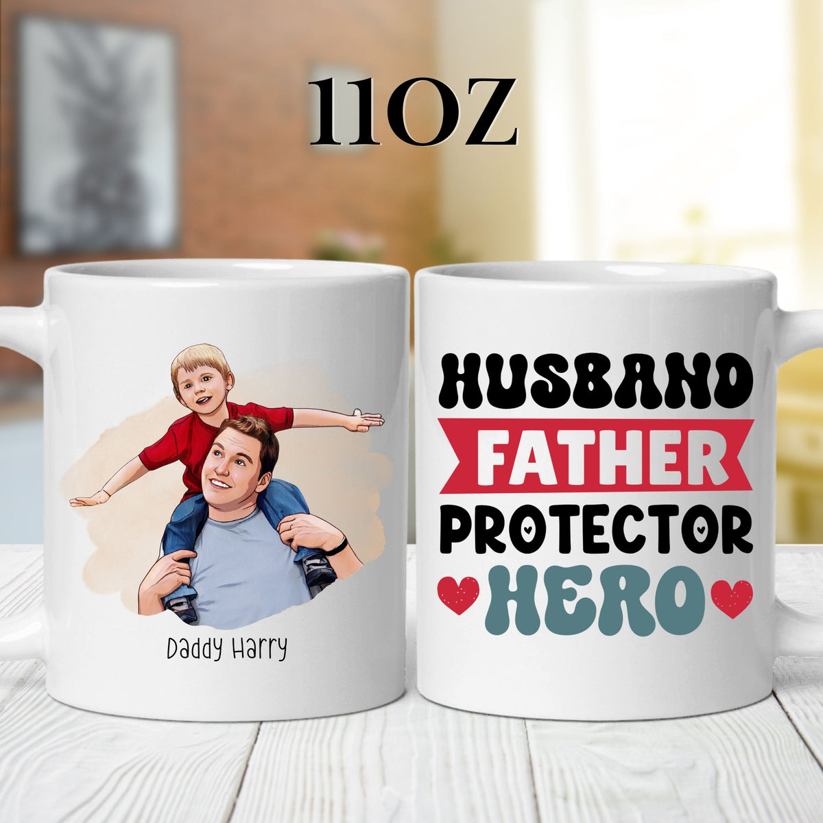 Custom Photo mug, 11oz size