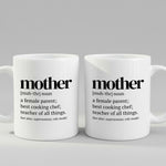 Definition Mug for Mom mug in close-up detail