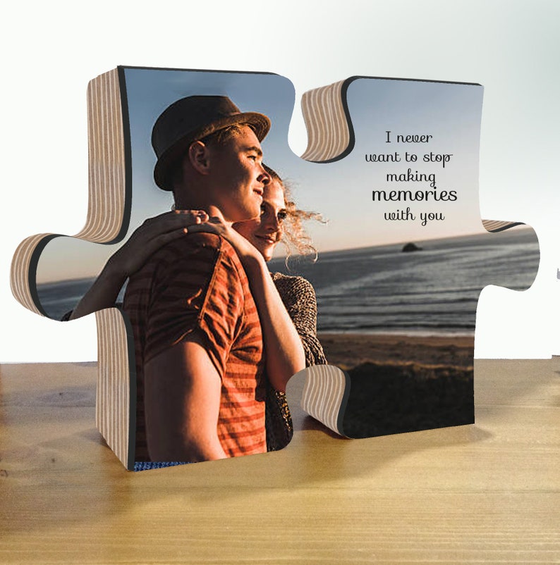 Personalised Wooden Puzzle Photo Memories