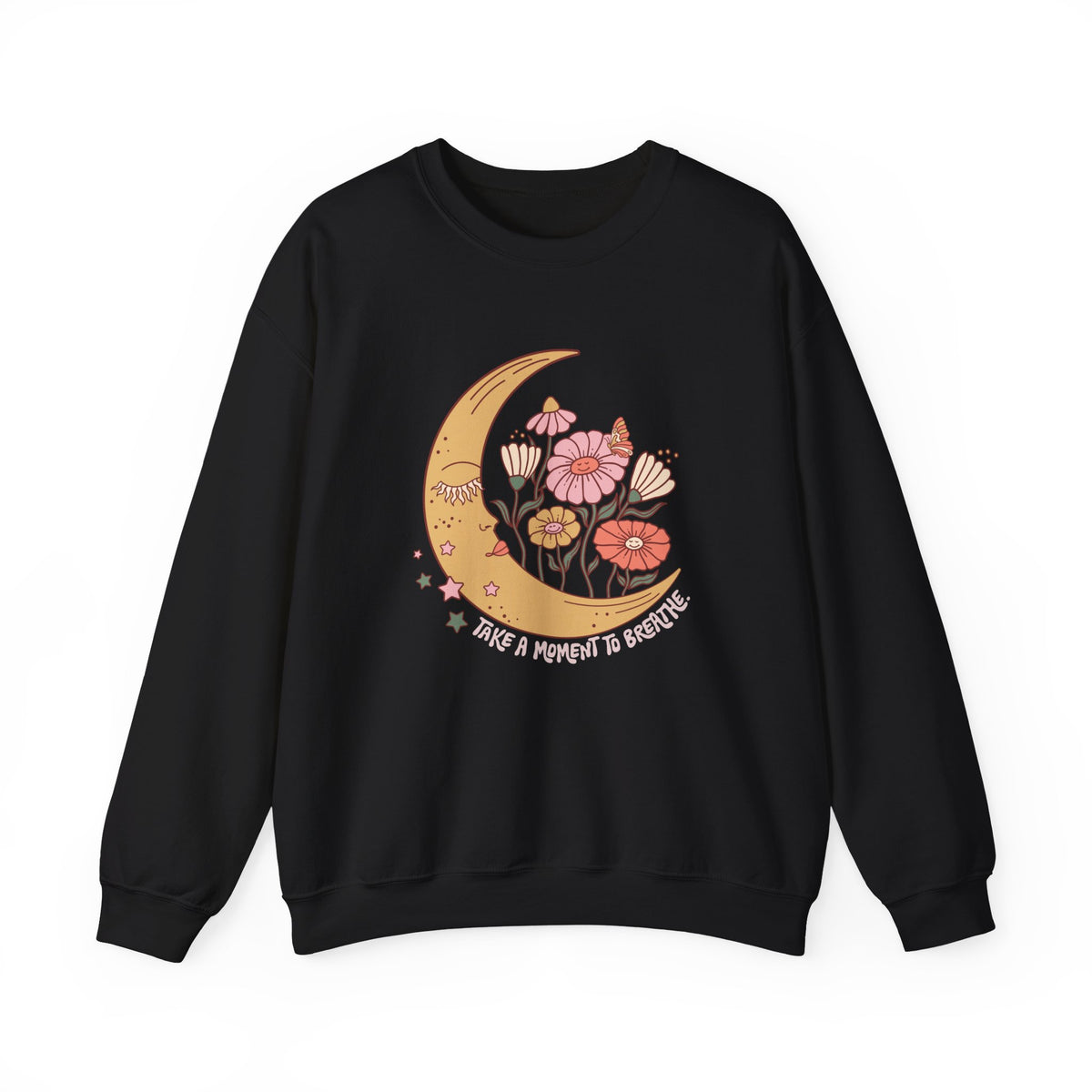 Floral sweatshirt in gift-ready packaging