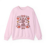 Floral Sweatshirt Gift for Her sweatshirt in gift-ready packaging
