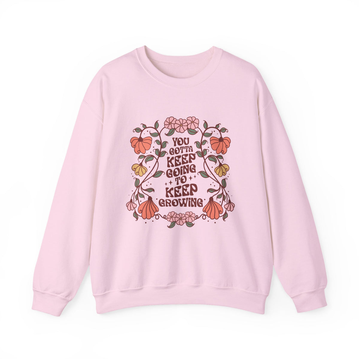Floral Sweatshirt Gift for Her sweatshirt in gift-ready packaging