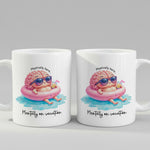 Funny Coworker mug in close-up detail