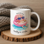 Funny Coworker mug held in hand