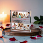 Personalised 6 plaque held in hand