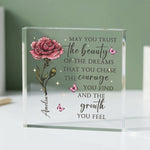 Personalised Acrylic Name plaque in a lifestyle setting