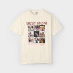 Personalised Best Mom Photo Collage Shirt shirt in gift-ready packaging
