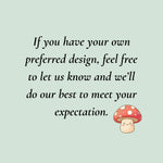 Design notes request guide for the Personalised Hajj Gift Acrylic plaque