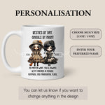 Personalised Halloween Mug for Best Friend mug held in hand