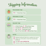 Shipping information guide for the Personalised Heart Acrylic plaque