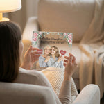 Personalised Mom Daughter Acrylic plaque in a lifestyle setting