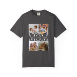 Personalised Mom Shirt shirt showing fabric texture up close