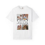 Personalised Mom Shirt shirt styled as a flat lay