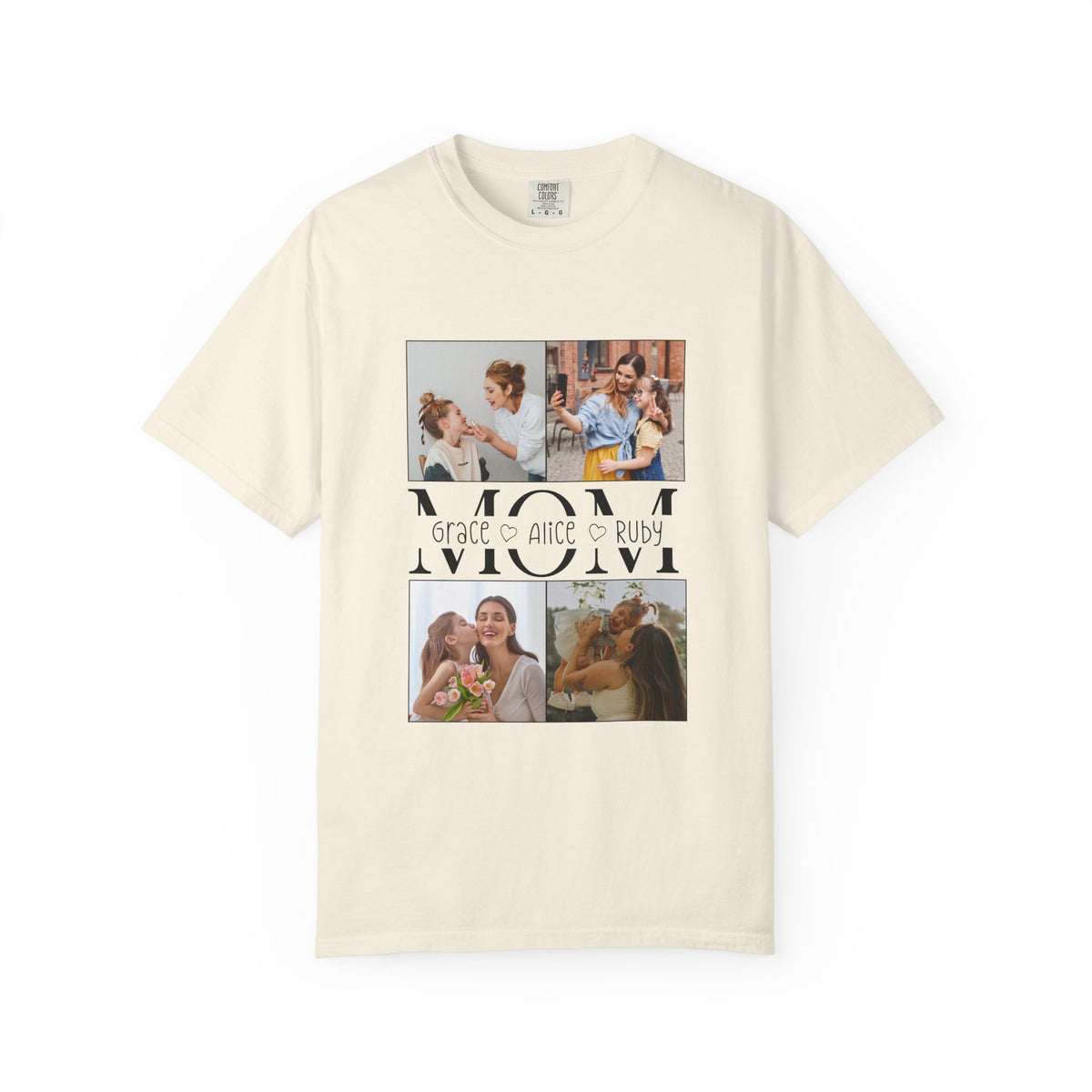 Personalised Mom Shirt shirt in gift-ready packaging