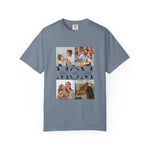 Personalised Mom Shirt shirt worn by a model, side view