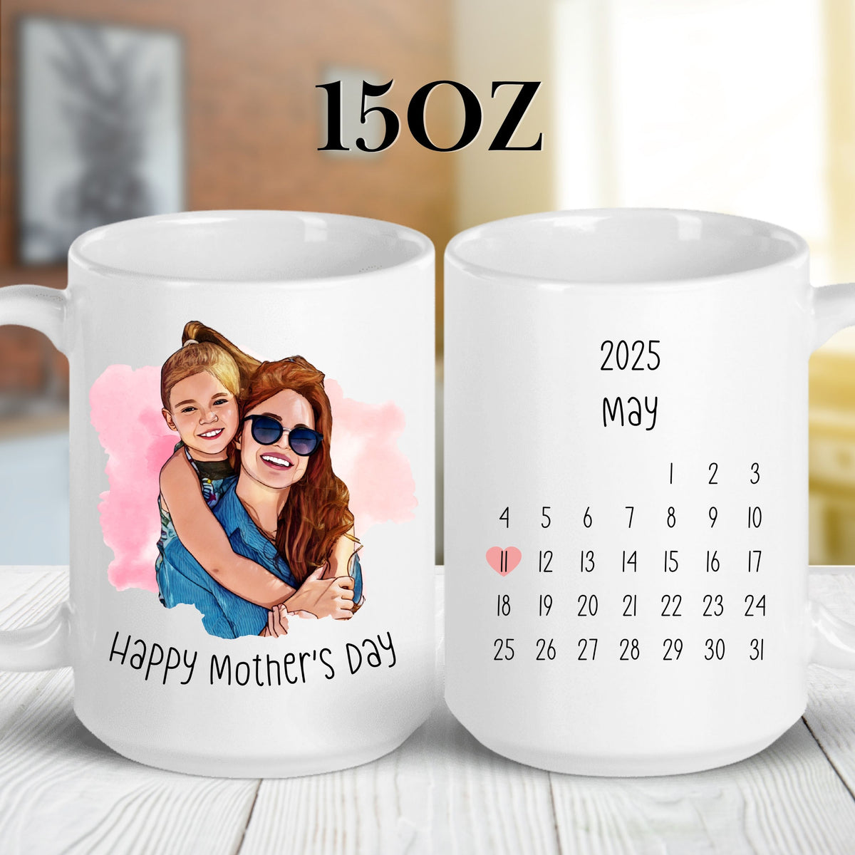 Personalised Mug for Mom mug, 15oz size