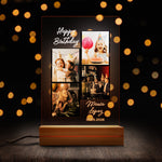 Personalised night light in a lifestyle setting
