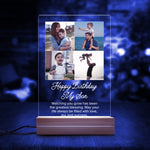 Personalised Photo Night Light for Son night light held in hand