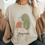 Personalised Photo Shirt for Mom Birthday shirt in close-up detail