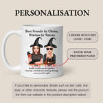Personalised Witch mug held in hand