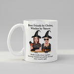 Personalised Witch mug, front view on white background
