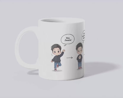 Custom Confession Love Chibi Mug