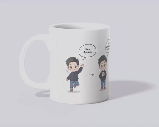 Custom Confession Love Chibi Mug
