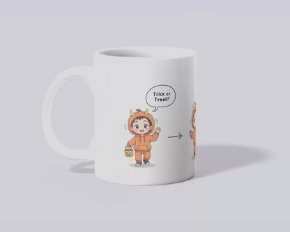 Chibi Spooky Story Mug