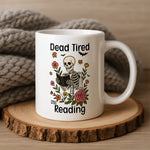 Skeleton mug in a lifestyle setting